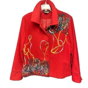 Bala Bala Blazer Colorful Artsy